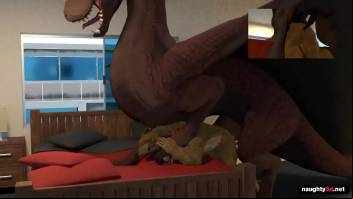 Hardcore Horny Furry Dragon Ride